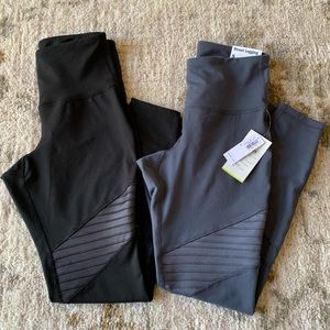 Old Navy Street Active Leggings, Gray & Black - S
